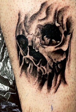 Skull tattoo